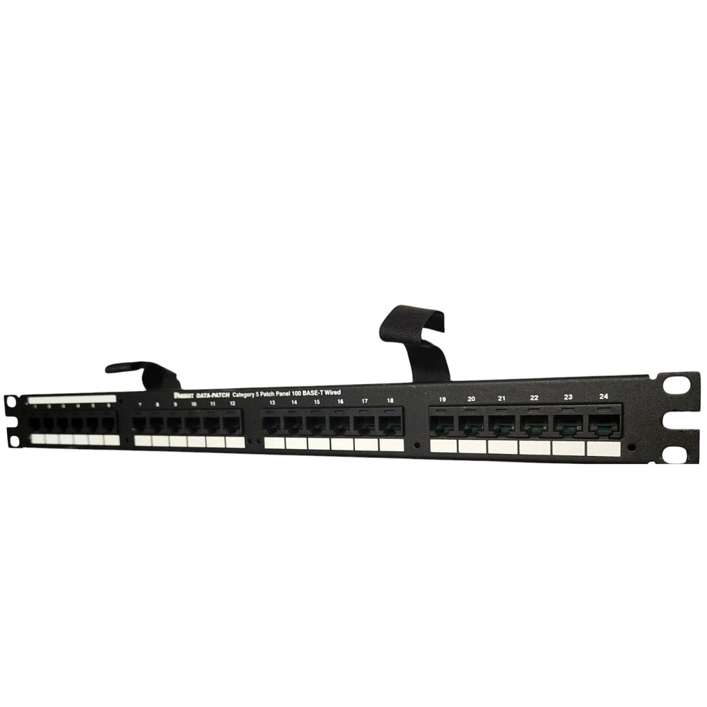 Panduit DATA-PATCH 24-Port Cat5 Patch Panel 100BASE-T DP24584TV25 New Open Box